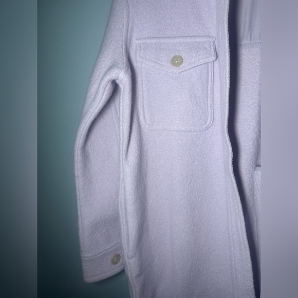 Aritzia Wilfred Free The Ganna wool Shirt Jacket in Size X-Small - Picture 4 of 7